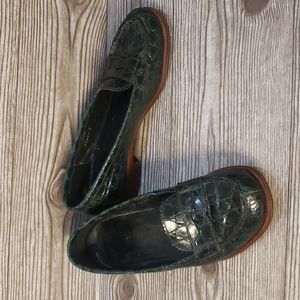 Prada Loafers - Dark Green - 38